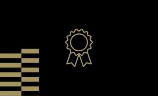 Badge Award Black TUS Card