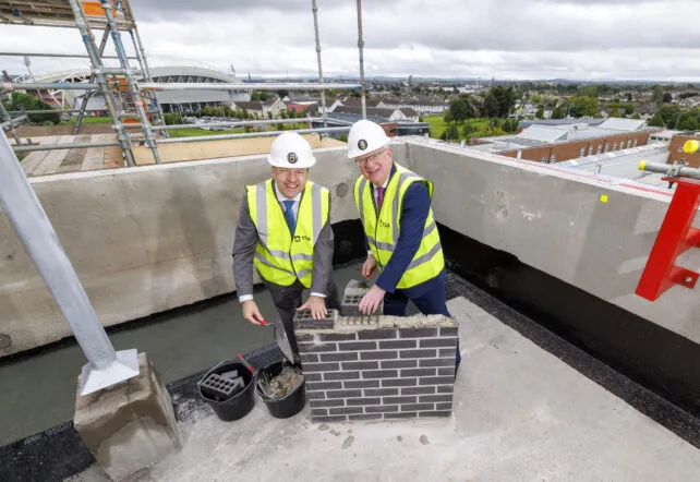 Topping out 1