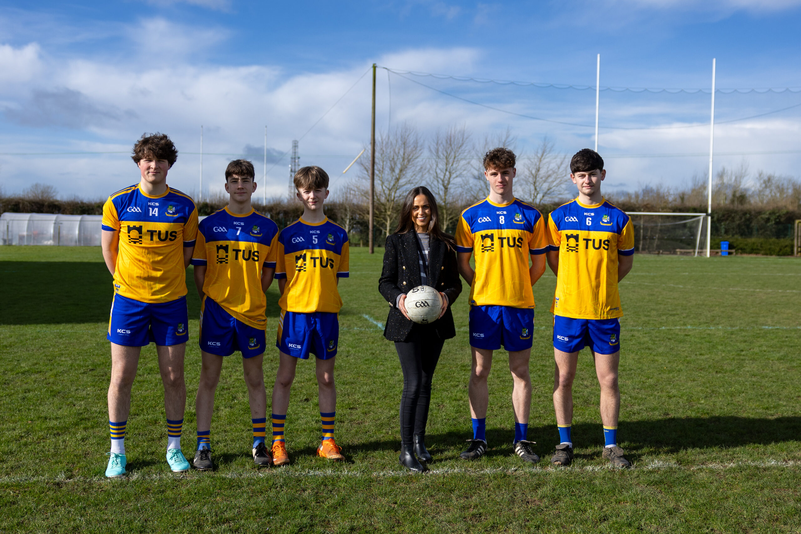 TUS Athlone Sponsors Local Secondary School Sports Kits - TUS