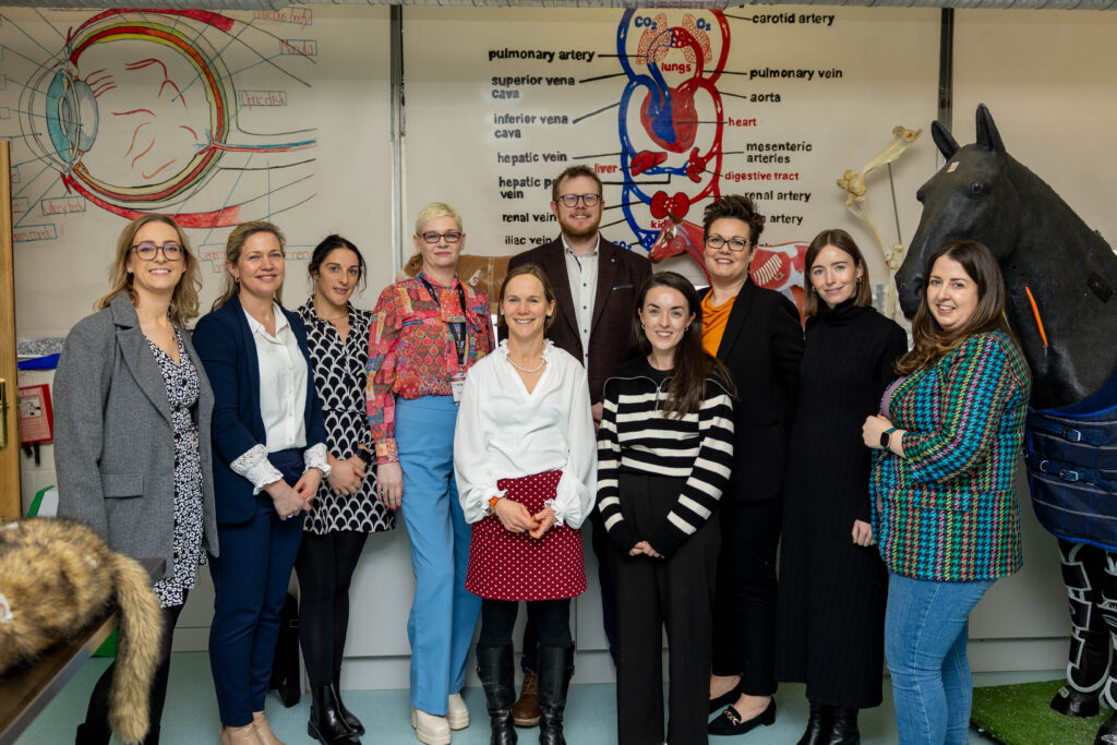 The Department of Bioveterinary and Microbial Sciences at TUS Athlone celebrate two decades of pioneering veterinary nursing education. Photo: Nathan Cafolla.