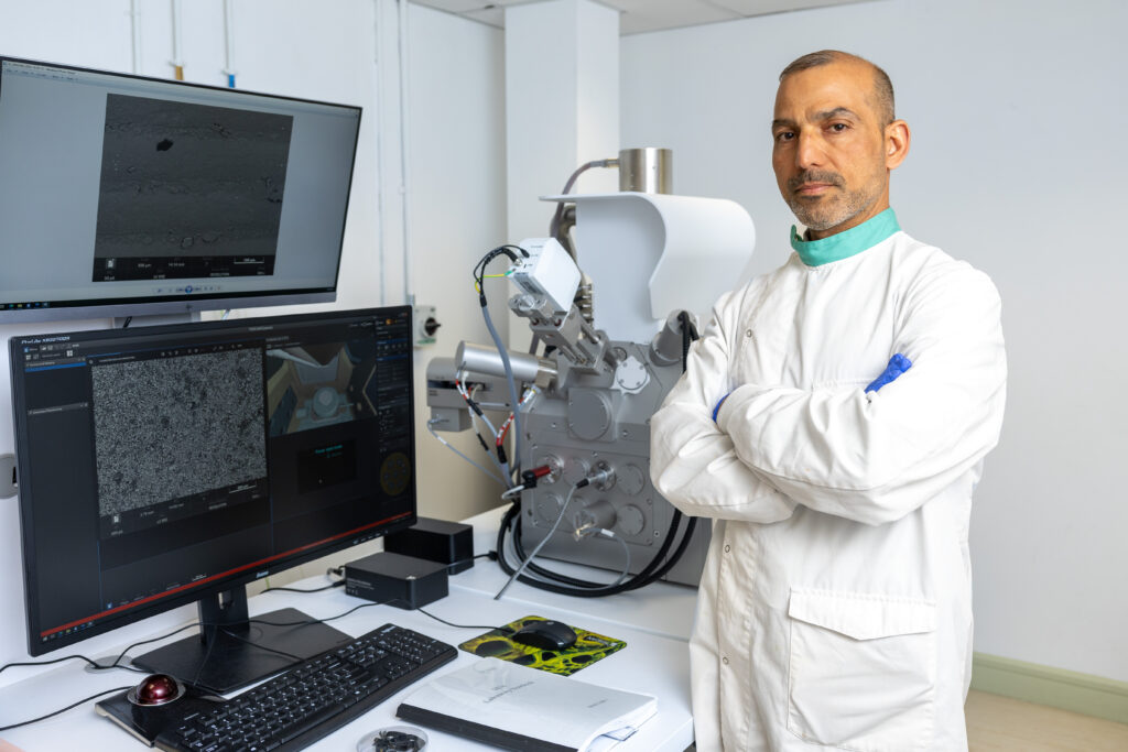 Pictured: Dr Mohamad Alsaadi, based in the PRISM research institute at TUS’s campus in Athlone,will receive more than €100,000 to support his work, under the SFI RDI Fellowship Programme. Photo: Nathan Cafolla.