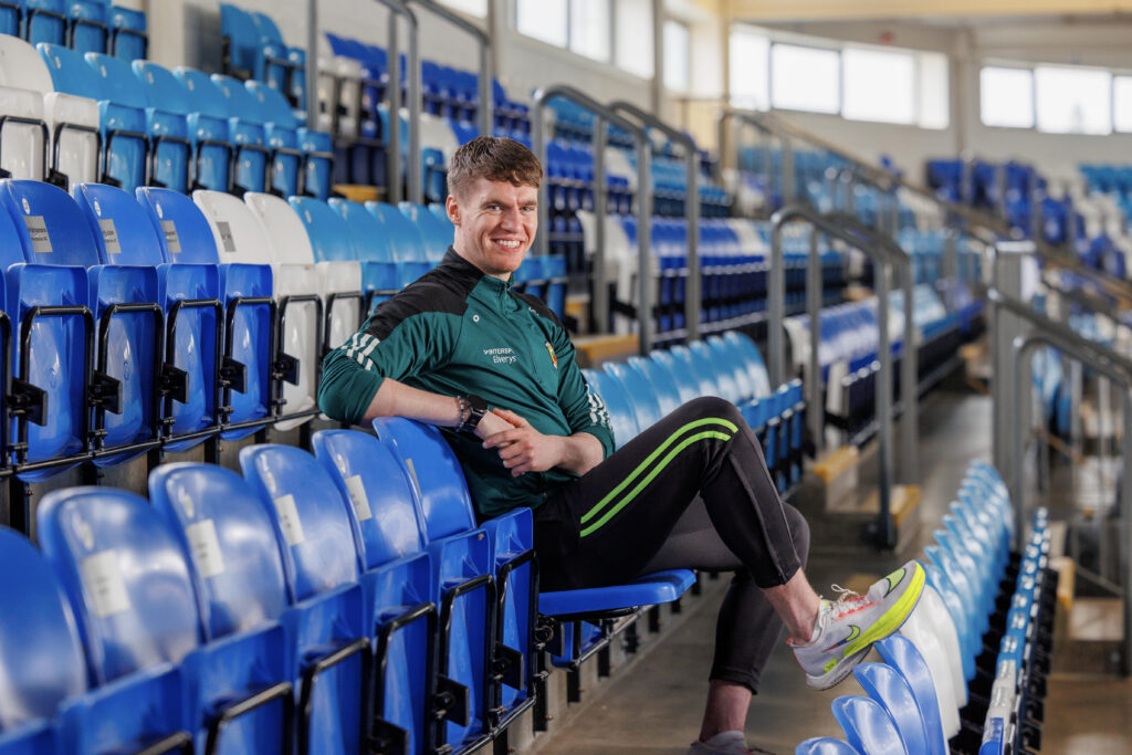 David Hughes from Kilmaine, Co. Mayo, is a recent graduate of the BSc (Hons) in Sports Science with Exercise Physiology at TUS Athlone. Photo: Jeff Harvey