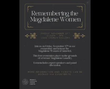 Remembering the Magdalene Women Event Page Hero