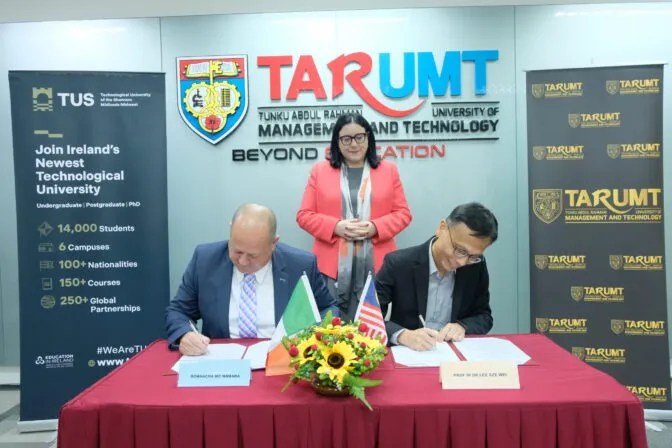 Signing of Global Partnership between TUS and TARMUT.
