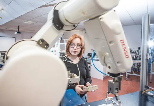 TUS Limerick Robotics and Automation Engineering Students