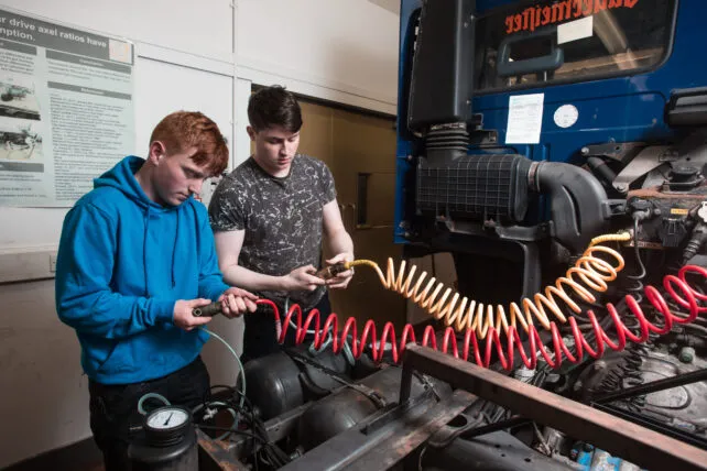 TUS Limerick Automotive Engineering and Transport Management Students