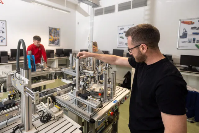 TUS Athlone Automation and Robotics Students